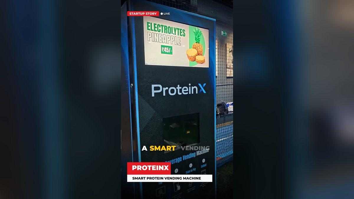 ProteinX: the smart vending machine that wants to change India’s protein business
