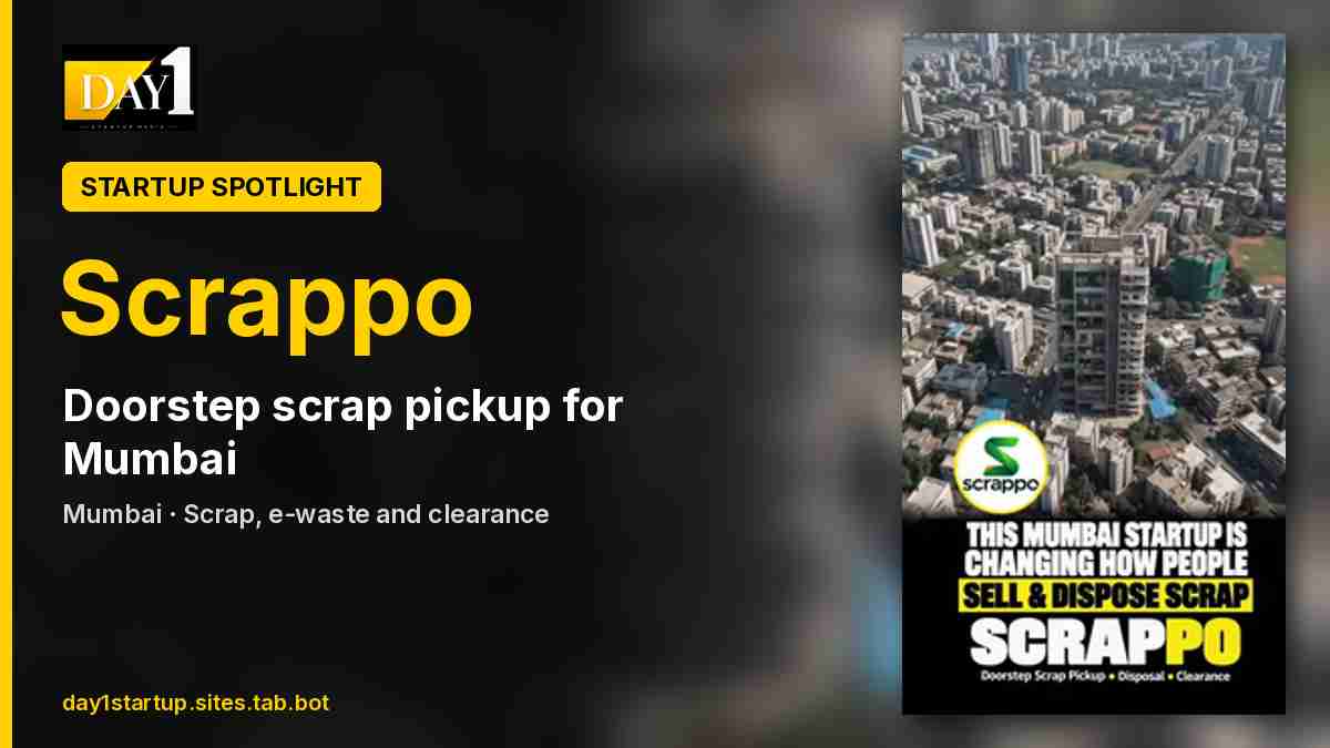 Scrappo brings doorstep scrap pickup and disposal to Mumbai